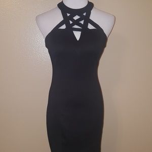 [ Forever 21 ] BNC Pentagram harness style dress